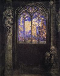 Odilon Redon Stained-Glass Window china oil painting image